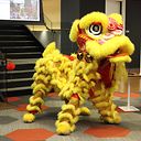 Lion for parade